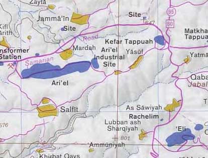 Ariel, exemple de la politique de colonisation d’Israel en Cisjordanie